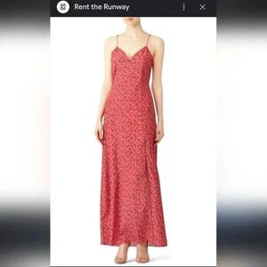 RTR Slate & Willow Rose Vine Maxi Dress Spaghetti Straps Size 0 rtr1